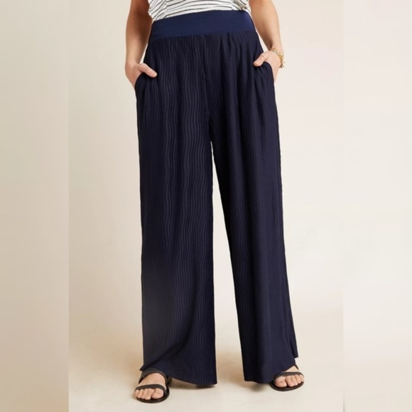 Anthropologie Pants - Anthropologie Delano Pleated Wide Leg Pants